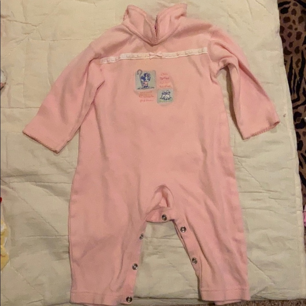 Minnie Mouse onesie